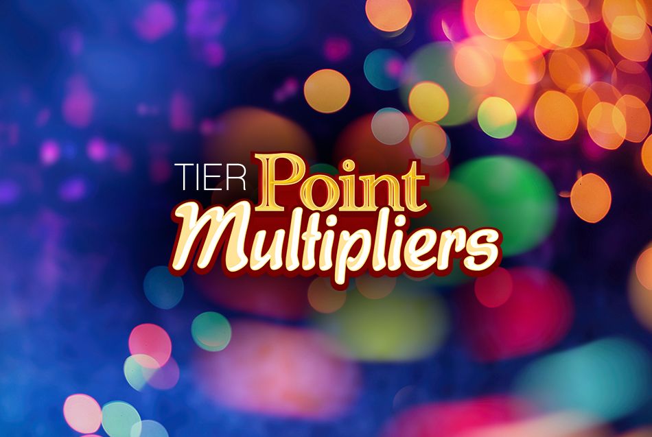 Tier Point multipliers at Casino Del Sol