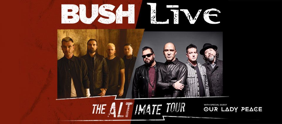 Bush & +LIVE+ – The Altimate Tour at AVA Amphitheater. Tickets go on-sale now!