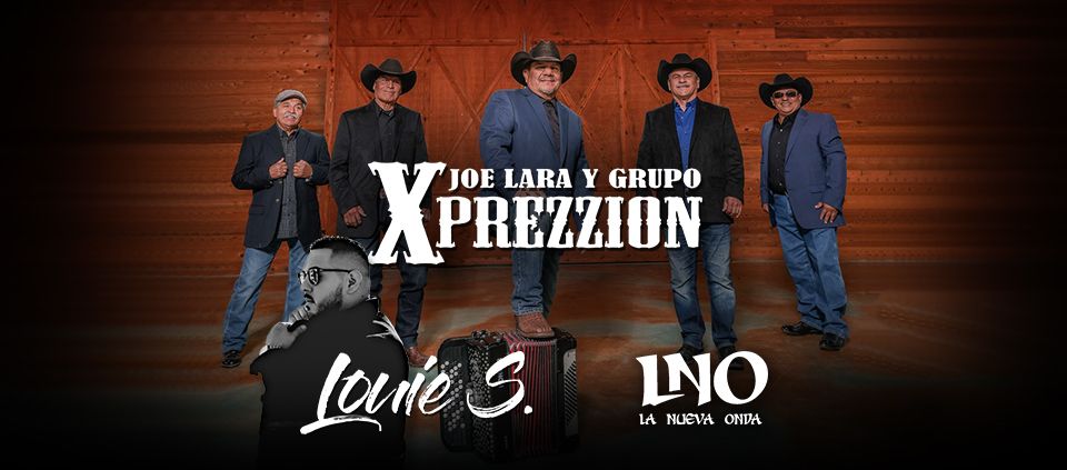 Jose Lara y Grupo Xprezzion, Louie S & The Band, and La Nueva Onda