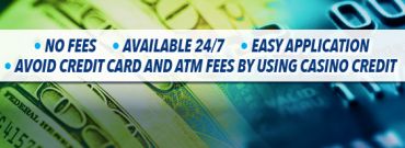 Casino Credit at Casino Del Sol